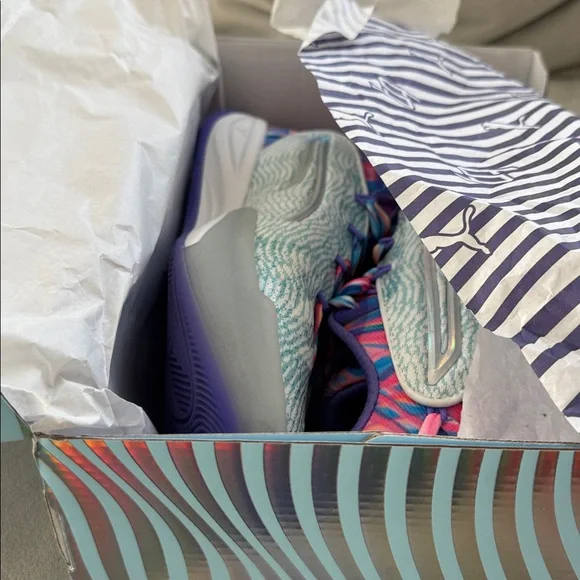 Puma Stewie 4 Prism, Men’s 10.5, Women’s 12 Basketball Shoes - Picture 12 of 12